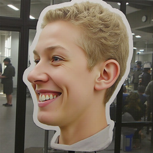 Custom Face on a Stick – Photo Props for Graduation, Bachelorette & Sports | St. Charles IL