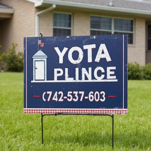 Custom Yard Signs with Stakes – Real Estate, Events & Promotions | St. Charles IL