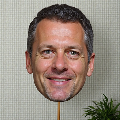 Custom Face on a Stick – Photo Props for Graduation, Bachelorette & Sports | St. Charles IL
